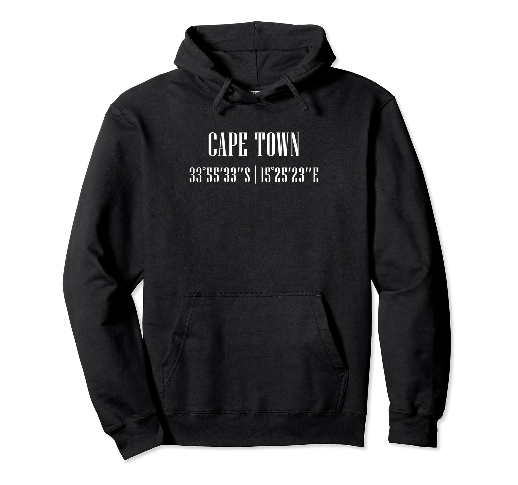 Cape Town Coordinates Hoodie